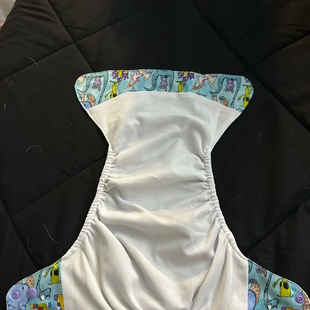 Kinder Cloth Mike Bennett Printed Diaper Pockets
